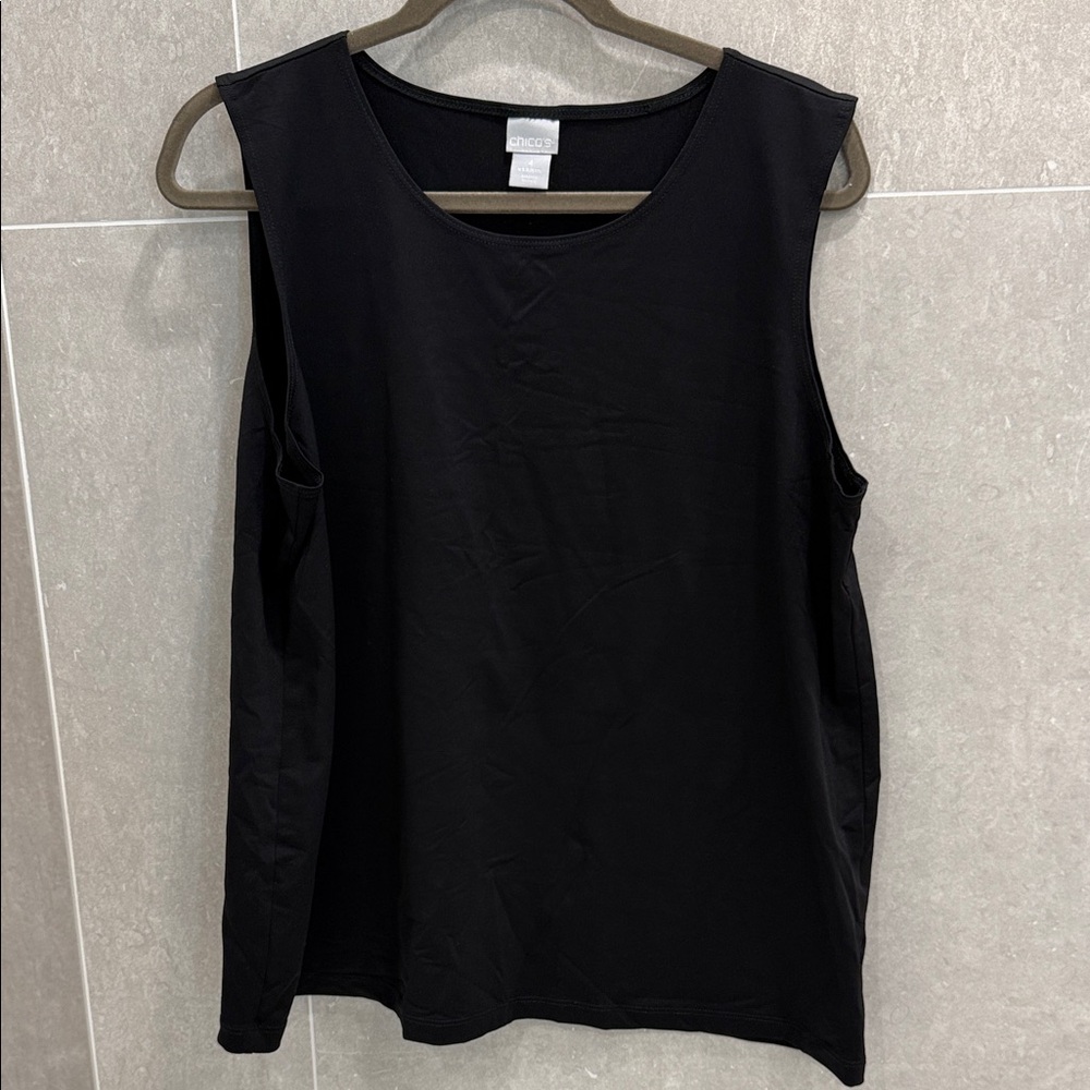 Chico's Microfiber High Neck Tank Top